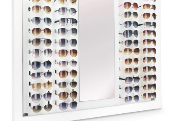 ME152 – Expositor de parede para 48 óculos